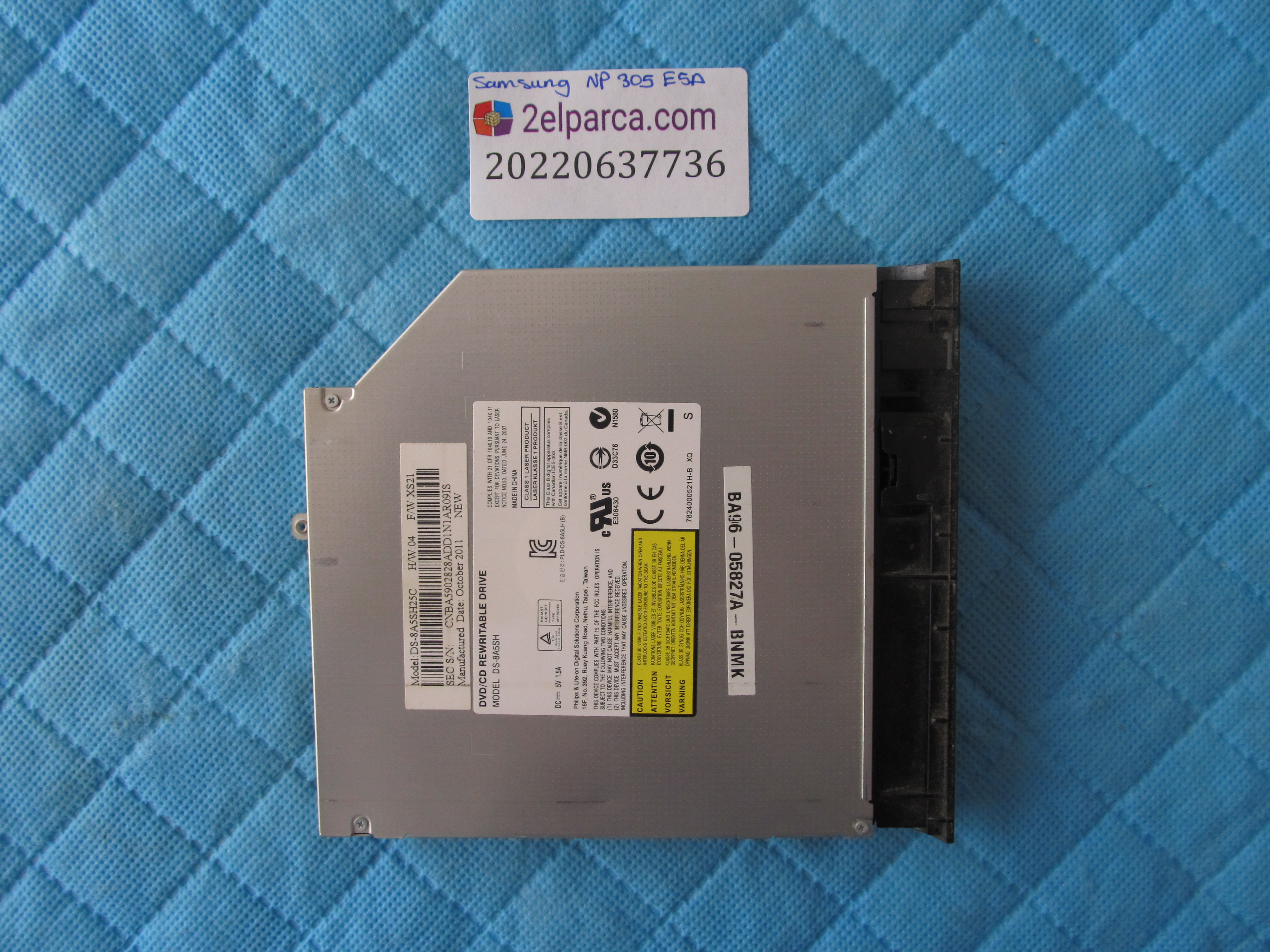 SAMSUNG Samsung np305e5a dvd sürücü orjinal ürün küçük görsel 2