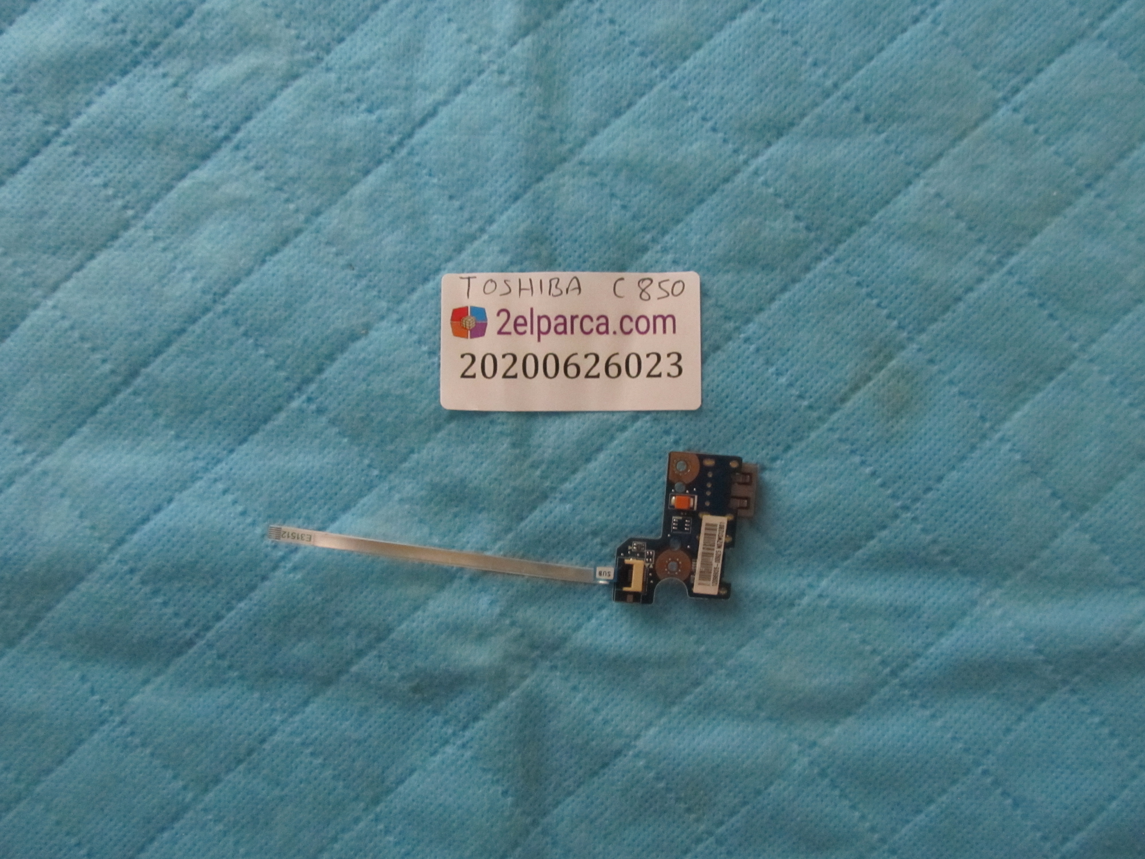 TOSHİBA Toshiba c850 usb port flex küçük görsel 2