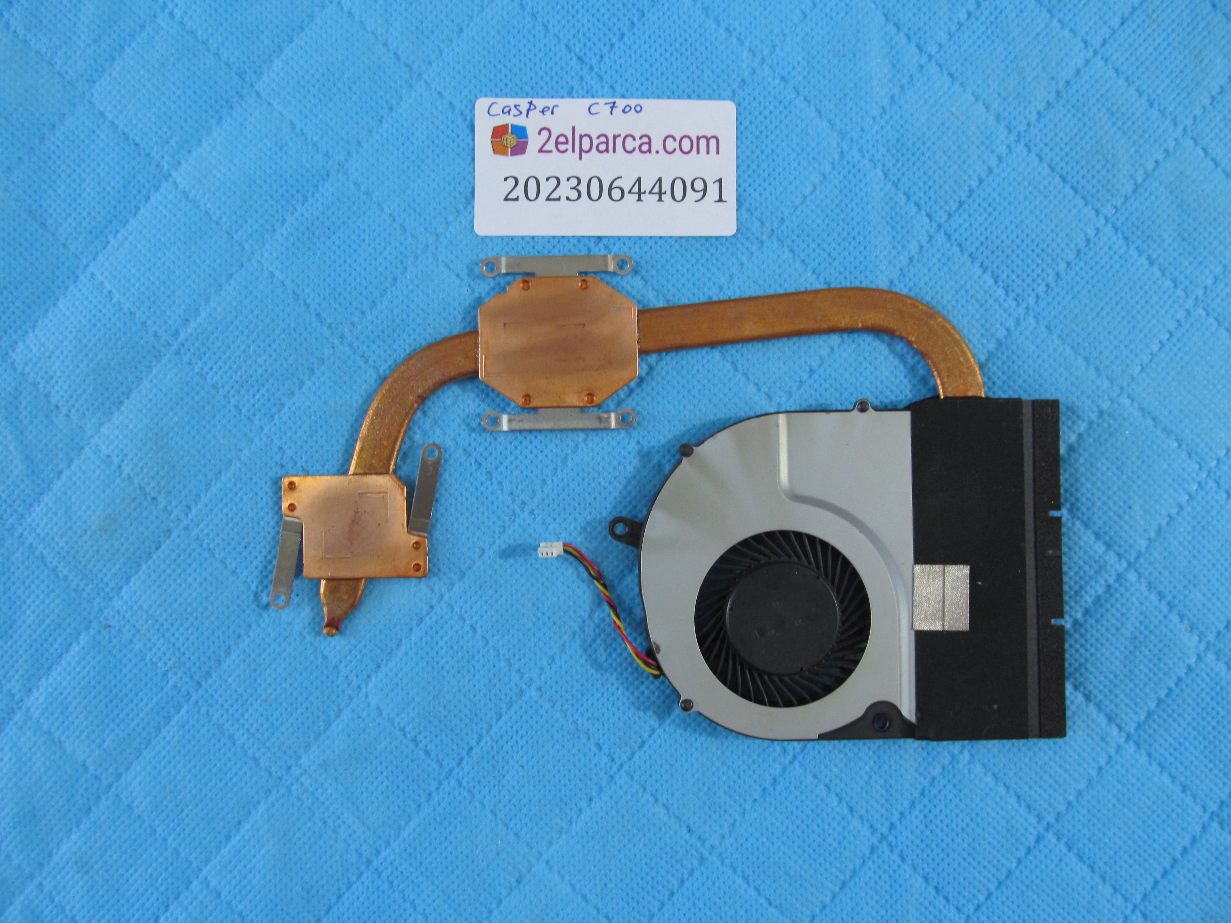 CASPER Casper c700 fan bakir soğutucu (heatsink) orjinal ürün küçük görsel 2