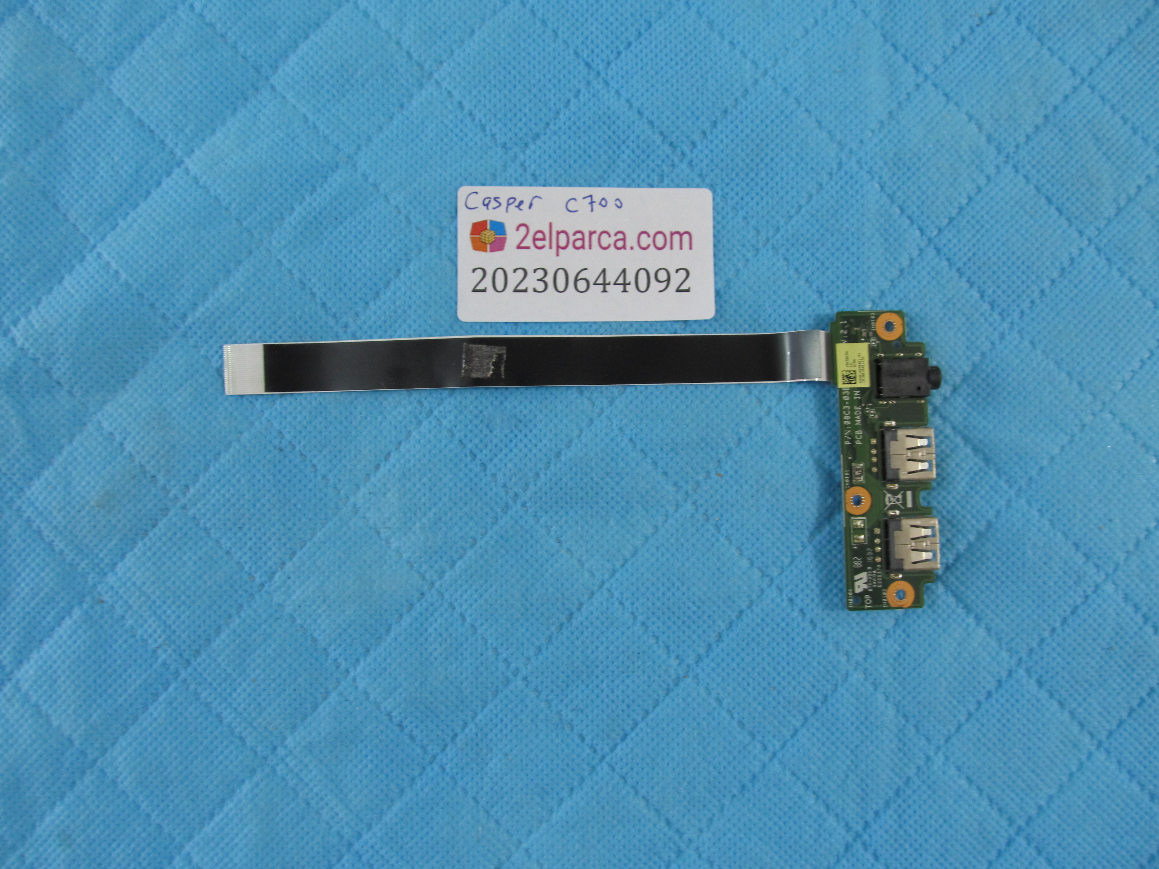 CASPER Casper c700 usb ve ses board flex orjinal ürün küçük görsel 2