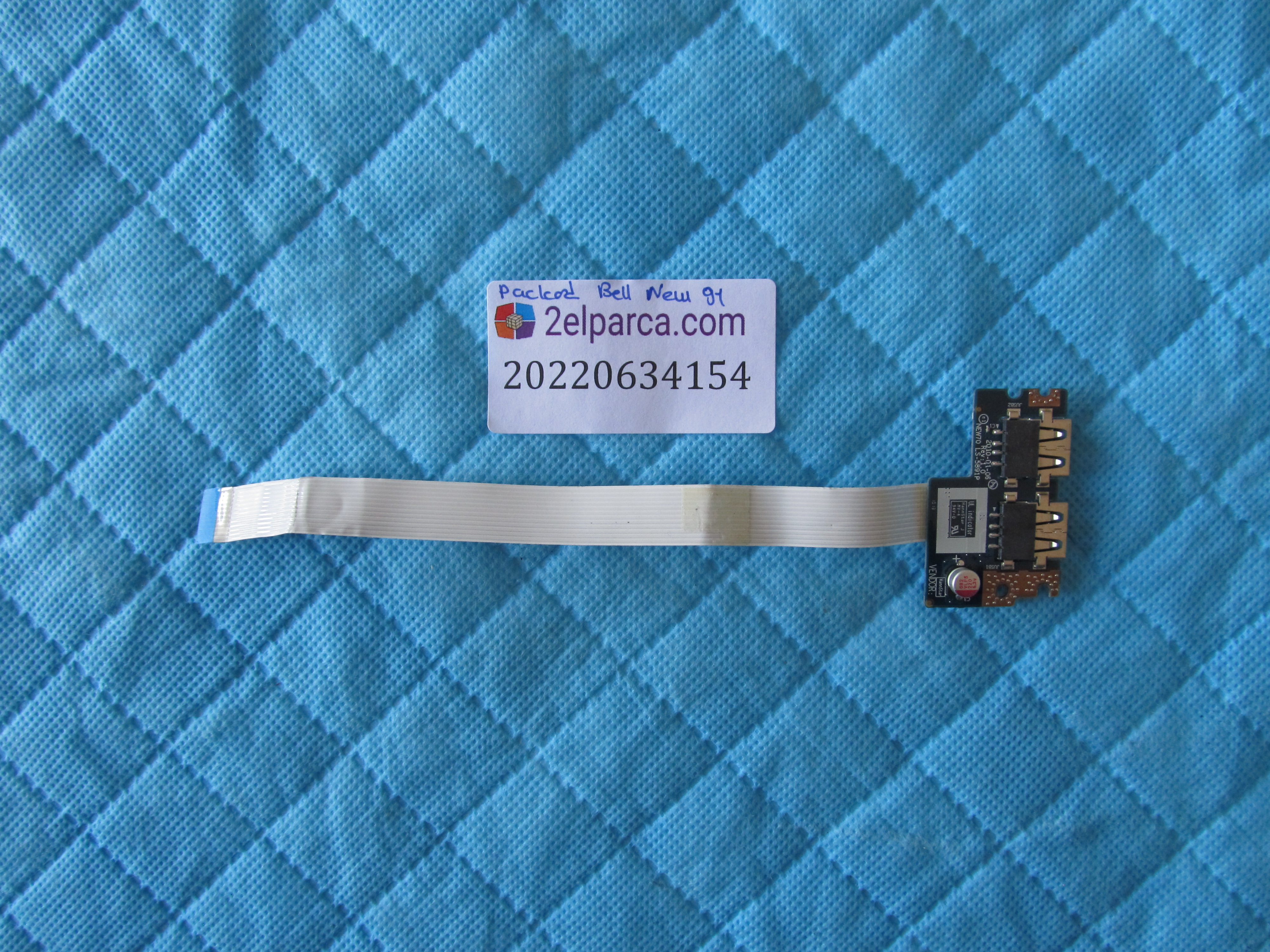 PACKARD BELL Packard bell new91 usb port flex orjinal ürün küçük görsel 2