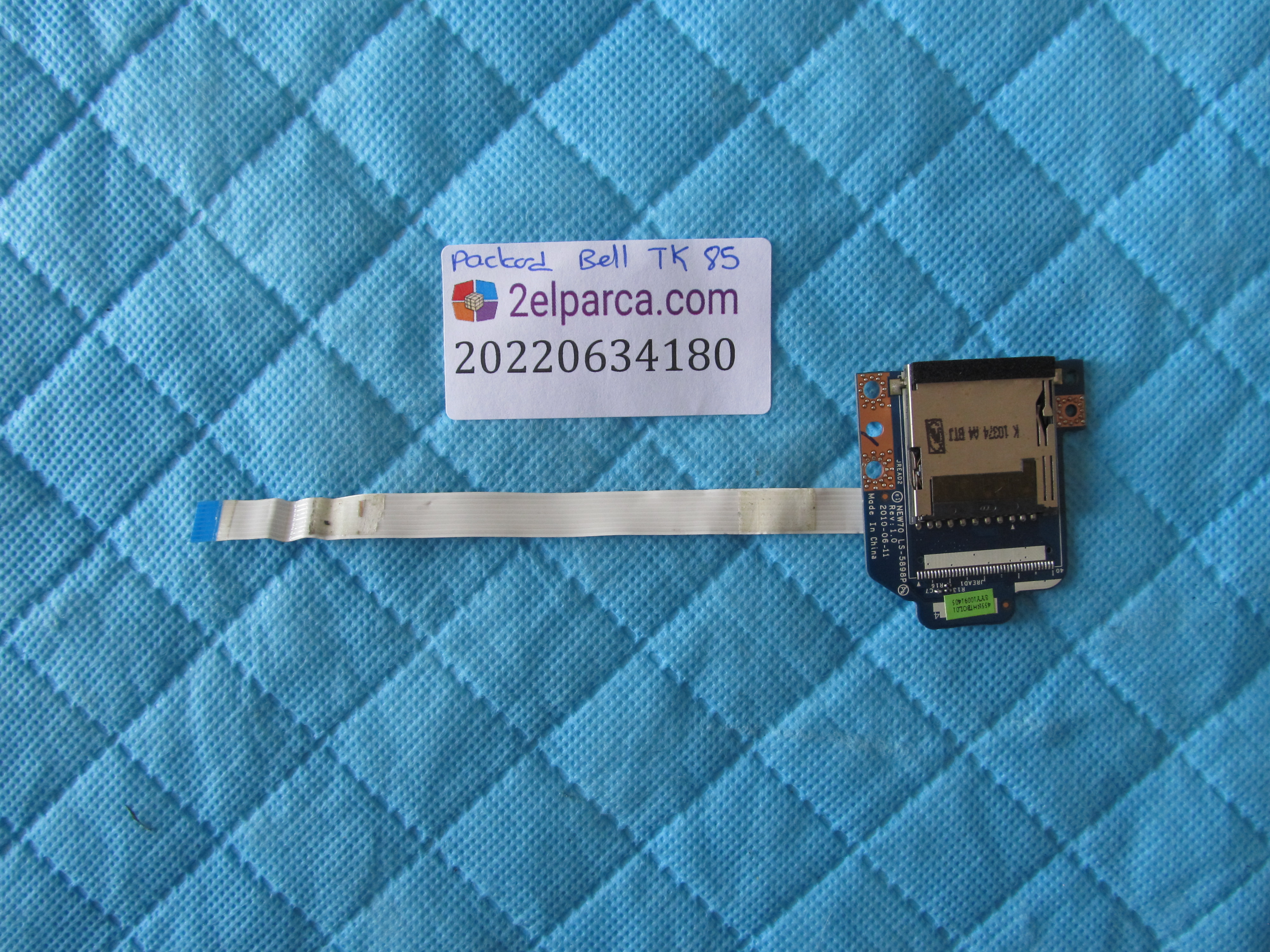 PACKARD BELL Packard bell tk85 kart okuyucu orjinal ürün küçük görsel 2
