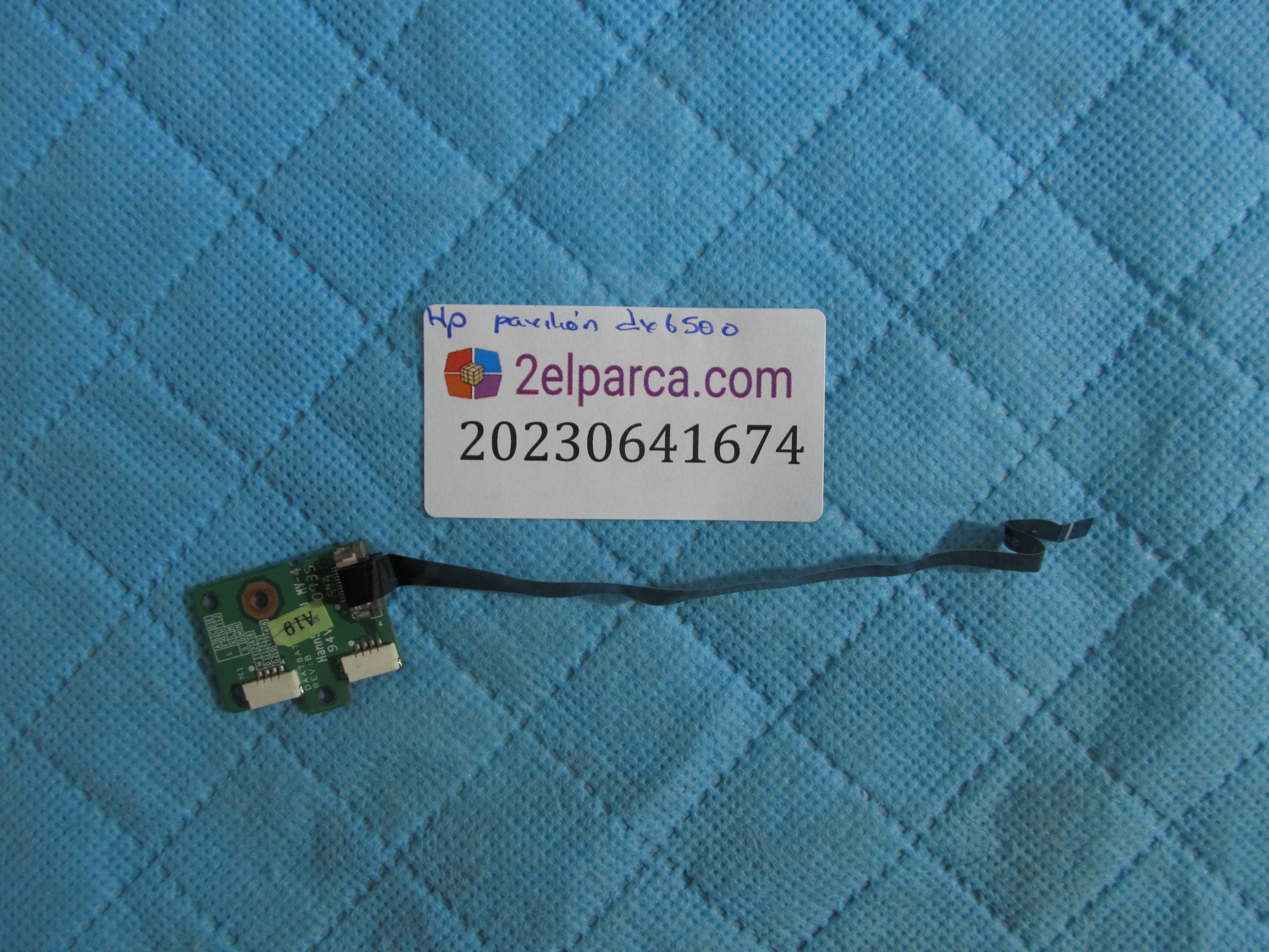HP Hp pavilion dv6500 tetik karti ve flex orjinal ürün küçük görsel 2