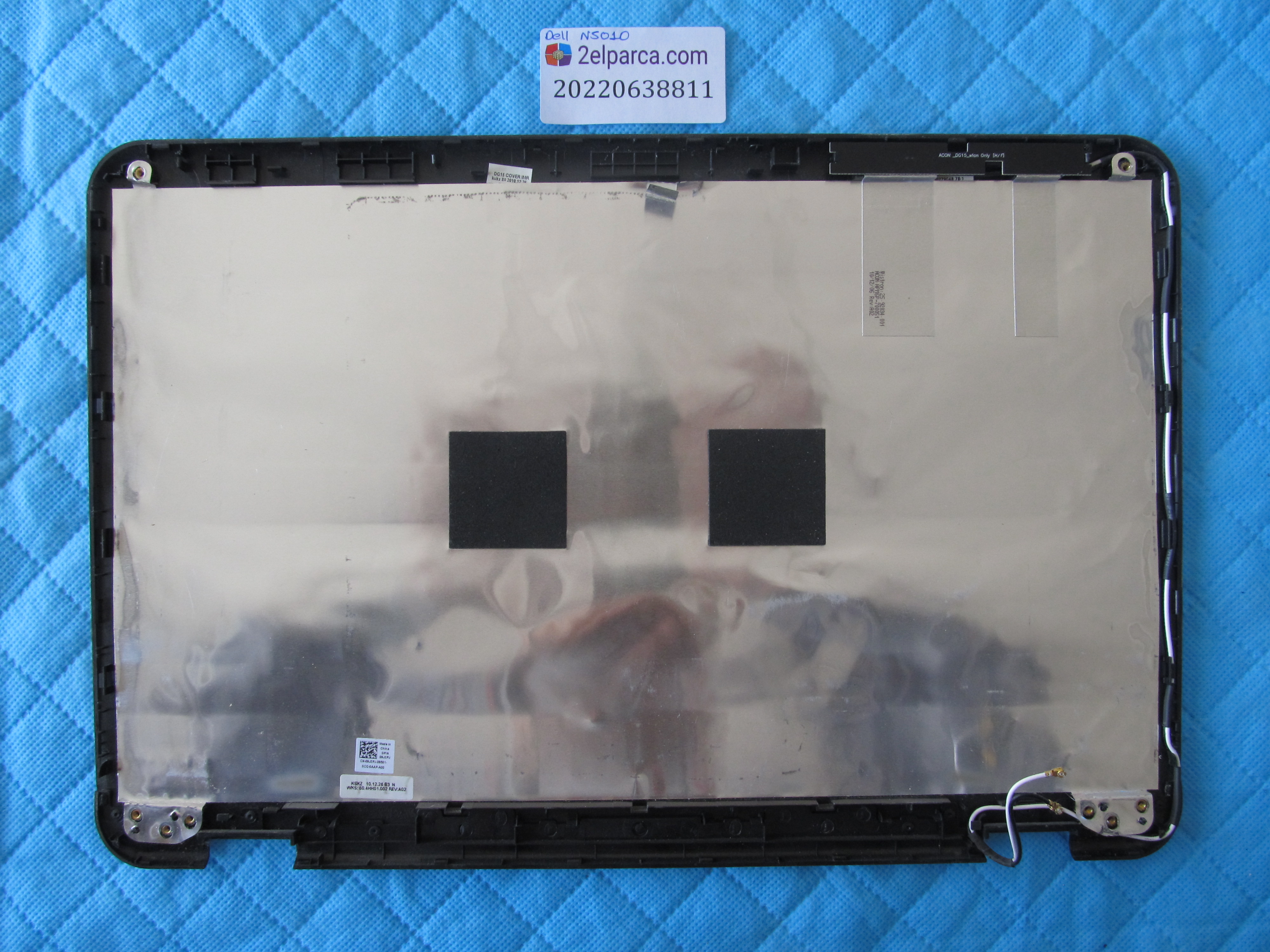 Dell n5010 arka kapak lcd back cover orjinal ürün