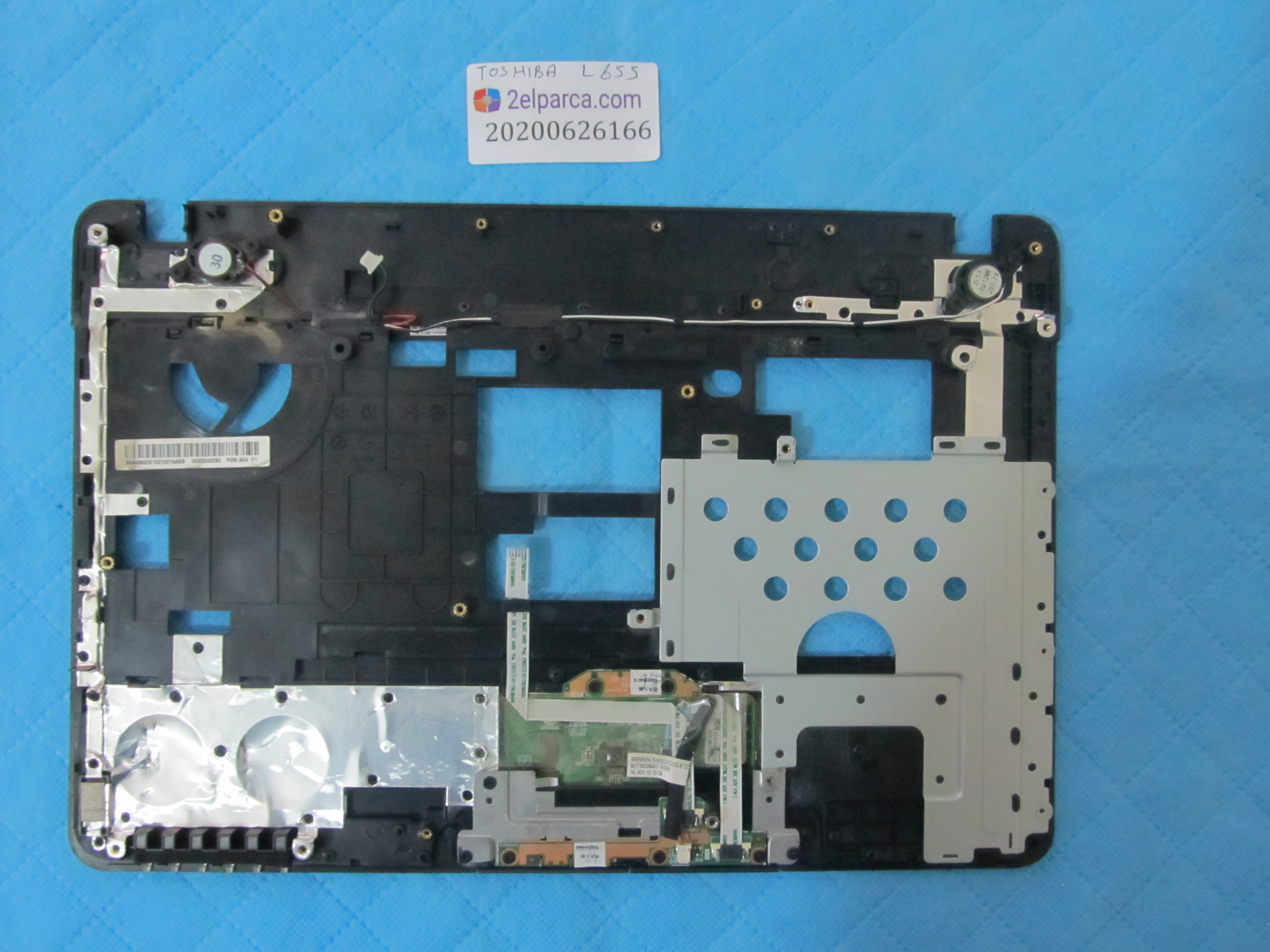 TOSHİBA Toshiba l640 üst kasa klavye kasasi küçük görsel 2