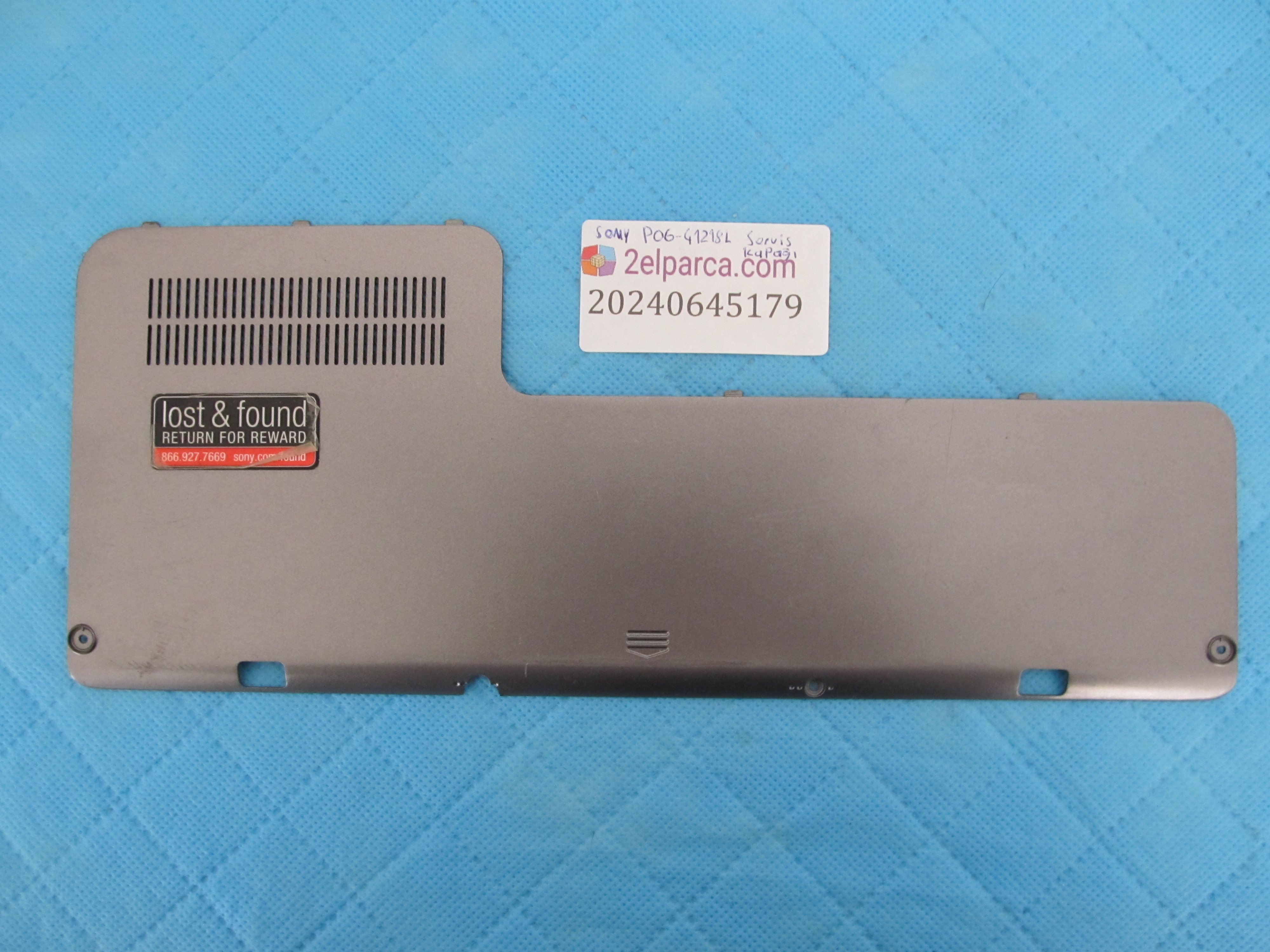 SONY Sony Pcg-41218 Alt Kasa Servis Kapağı ( 1 vida yeri kırık ) Orjinal Ürün küçük görsel 2