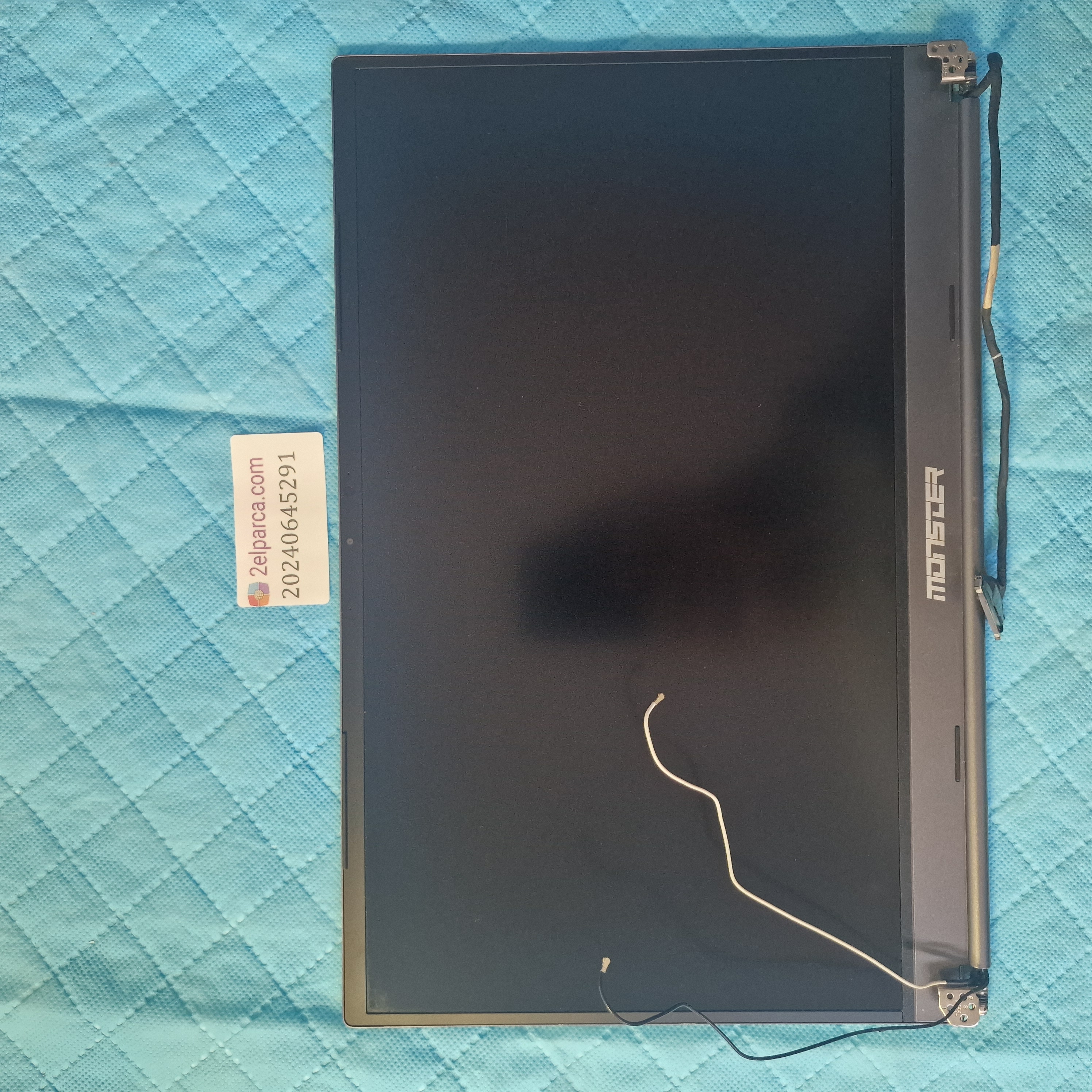 MONSTER Monster tulpar t5 v21.7 Lcd ekran 165hz 2560x1440 menteşe lcd data kablo kamera komple kit orjinal ürün küçük görsel 2