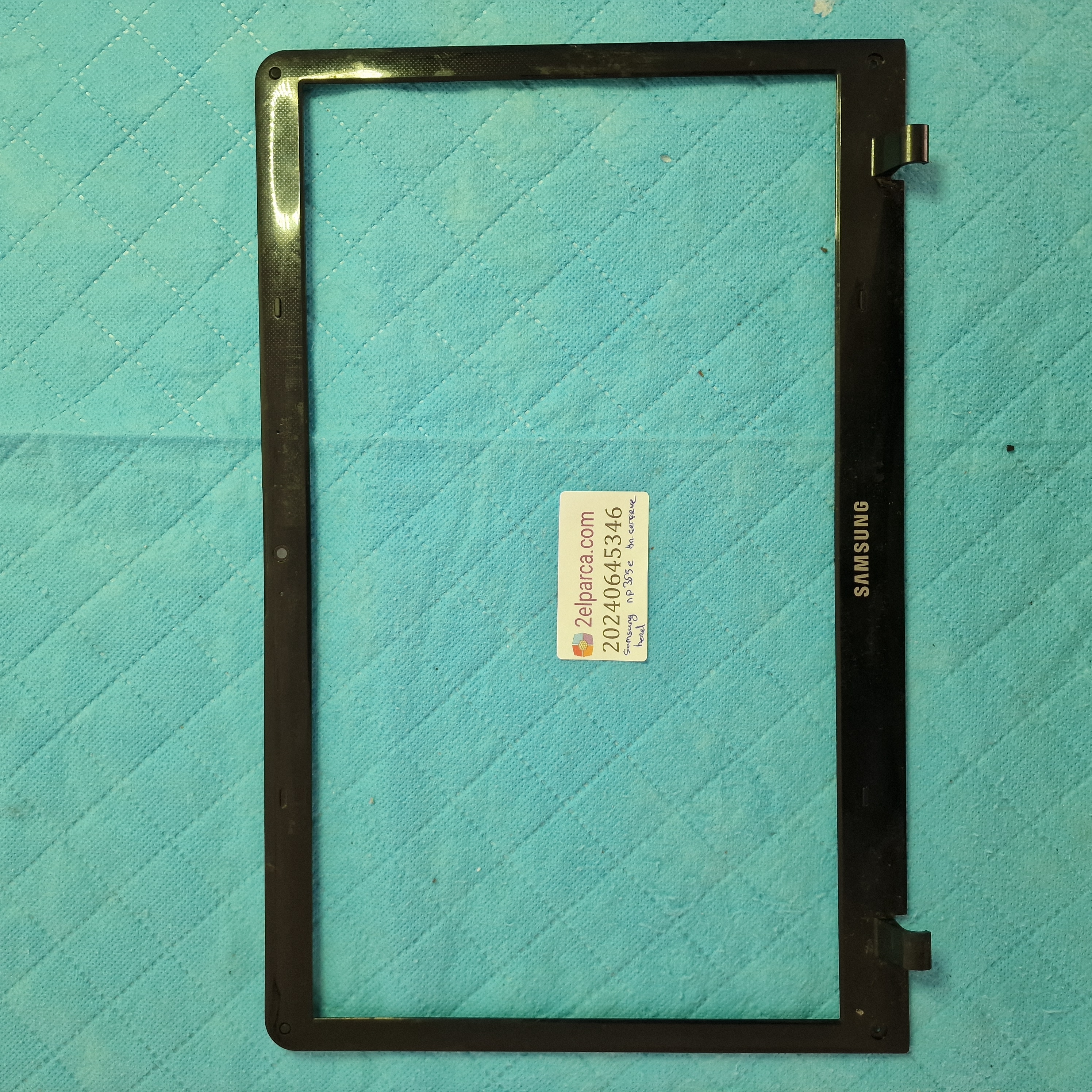 SAMSUNG Samsung np355e ön kapak bezel çerçeve orjinal ürün küçük görsel 2