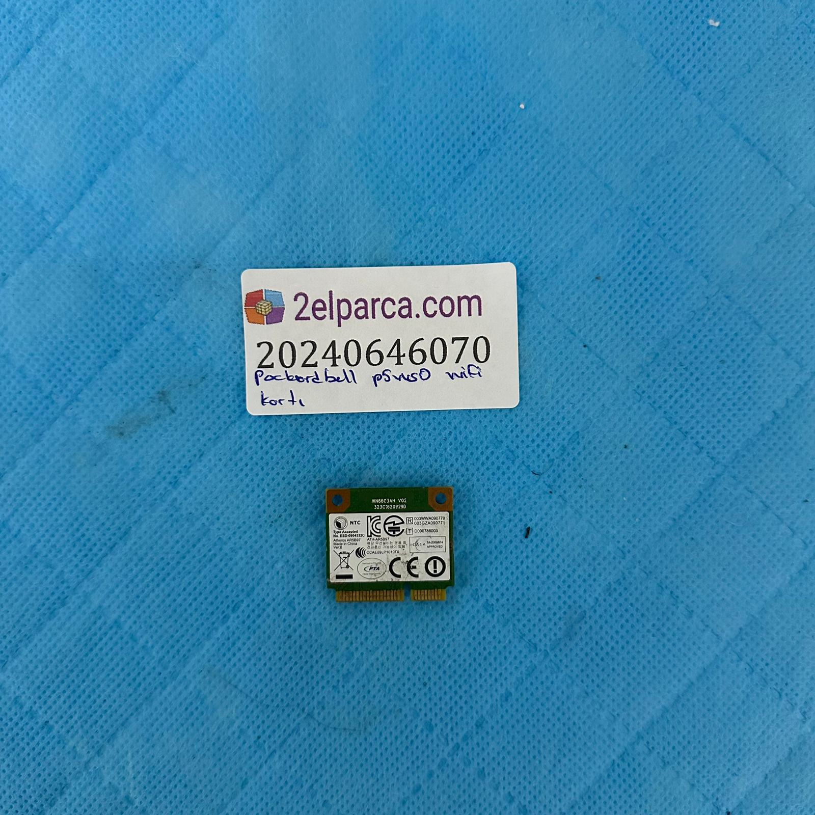 PACKARD BELL Packard Bell P5WS0 wifi kartı orjinal ürün küçük görsel 2