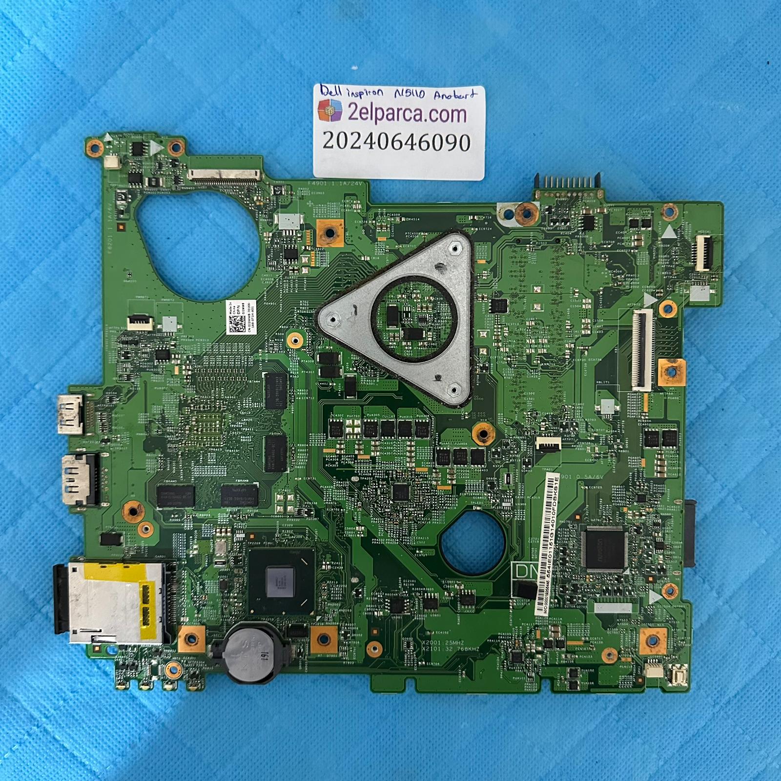 DELL Dell İnspiron N5110 Nvidia Gt520m vga ekran kartlı anakart orjinal ürün küçük görsel 2