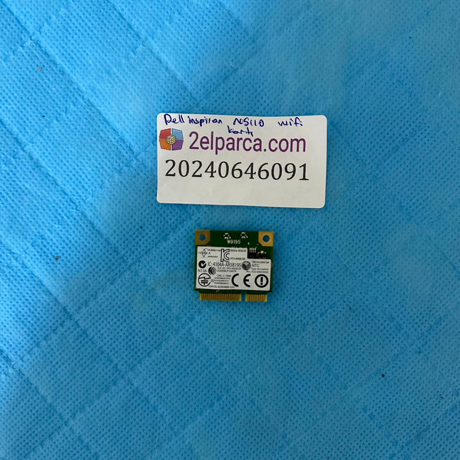 DELL Dell İnspiron N5110 Wifi kartı orjinal ürün küçük görsel 2