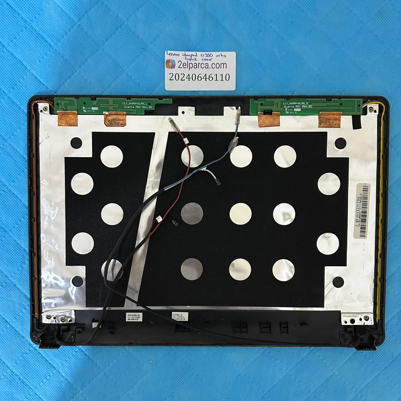 LENOVO Lenovo İdeapad U350 arka kapak cover orjinal ürün küçük görsel 2