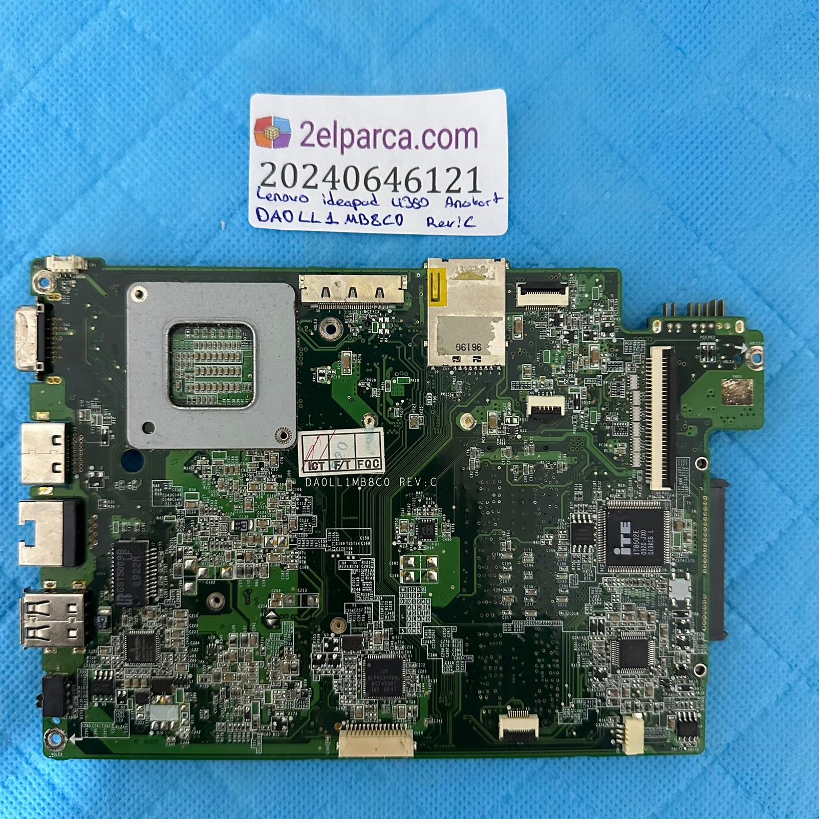 LENOVO Lenovo İdeapad U350 DA0LL1MB8C0 Rev:C anakart orjinal ürün küçük görsel 2